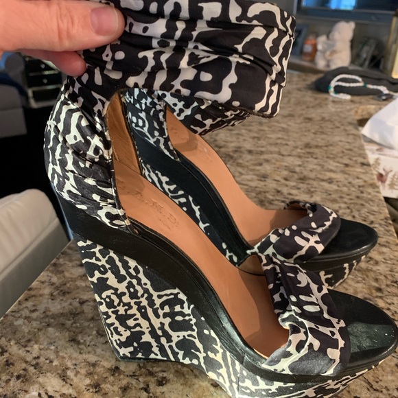 L.a.m.b wedge shoes size 9 - Picture 2 of 10